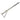 Mount for Molly & Karoline cow brush, Stainless steel - Milcotec