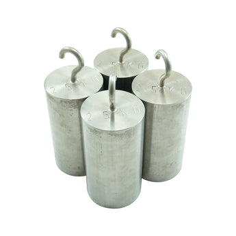 Calibration weight set (4x2.5 kg.) - Milcotec