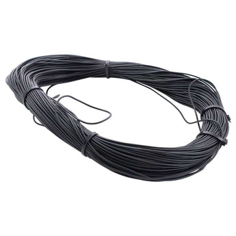Wire 1 x 0.75 mm², black - (per meter) - Milcotec
