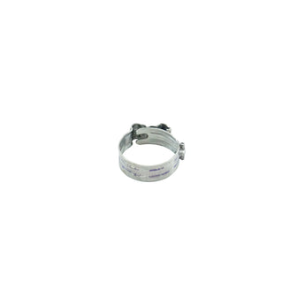 Stainless hose clips, large, 21mm