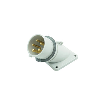 SII - CEE mounting plug 16 A 400 V 5-pin, used - Milcotec