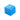 Square PVC end cap - 40/40 blue - Milcotec